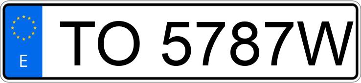 Numer rejestracyjny TO5787W posiada FORD TRANSIT Numer rejestracyjny TO5787W posiada FORD TRANSIT