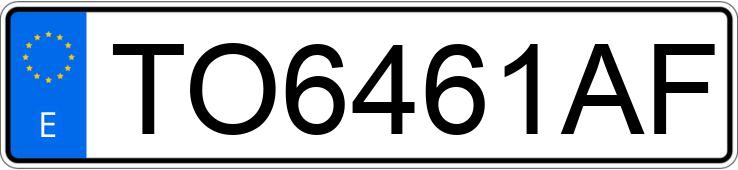 Numer rejestracyjny TO6461AF posiada CITROEN BERLINGO Numer rejestracyjny TO6461AF posiada CITROEN BERLINGO