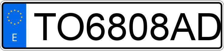 Numer rejestracyjny TO6808AD posiada OPEL ASTRA