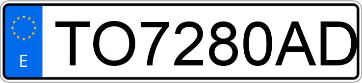 Numer rejestracyjny TO7280AD posiada OPEL VECTRA Numer rejestracyjny TO7280AD posiada OPEL VECTRA