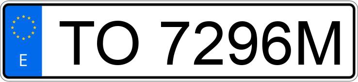 Numer rejestracyjny TO7296M posiada BMW SERIE 3