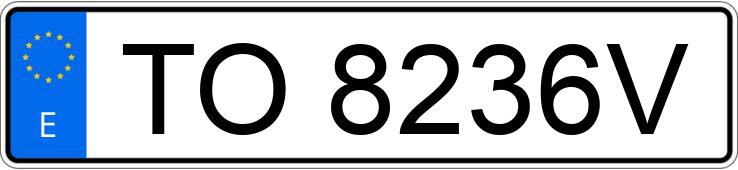 Numer rejestracyjny TO8236V posiada FORD ESCORT