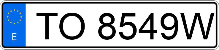 Numer rejestracyjny TO8549W posiada NISSAN TERRANO II Numer rejestracyjny TO8549W posiada NISSAN TERRANO II