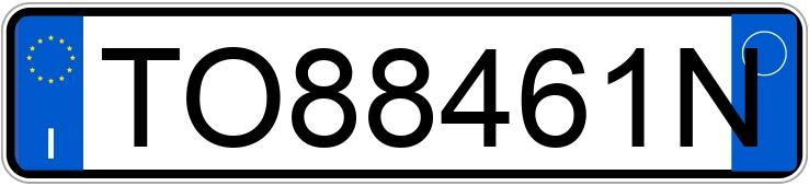 Numer rejestracyjny TO88461N posiada LANCIA Thema