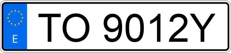 Numer rejestracyjny TO9012Y posiada RENAULT MEGANE