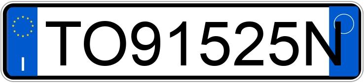 Numer rejestracyjny TO91525N posiada FIAT Panda 1a serie Numer rejestracyjny TO91525N posiada FIAT Panda 1a serie