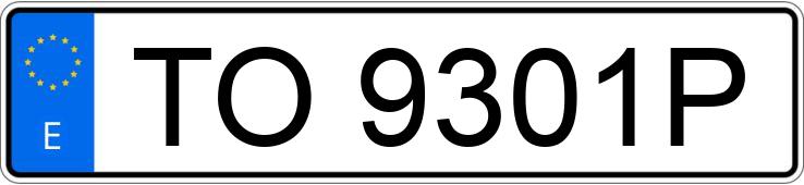 Numer rejestracyjny TO9301P posiada NISSAN PATROL
