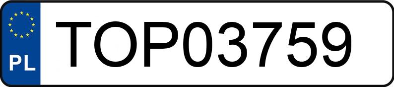 Numer rejestracyjny TOP 03759 posiada FIAT Uno 45 Kat. MR`90 ie Fire - TOP03759