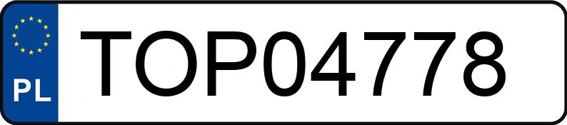Numer rejestracyjny TOP 04778 posiada OPEL Antara MR`06 E4 Cosmo Aut. - TOP04778