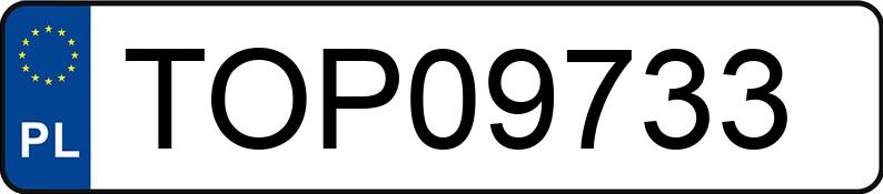 Numer rejestracyjny TOP 09733 posiada KIA SPORTAGE - TOP09733