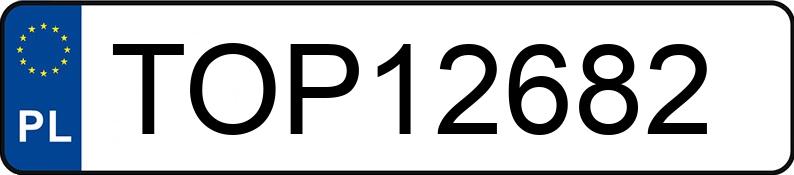 Numer rejestracyjny TOP 12682 posiada CITROEN C5 - TOP12682