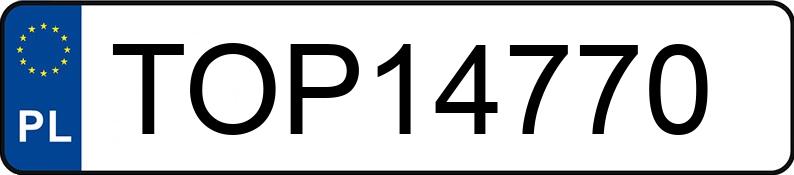 Il numero di registrazione TOP 14770 ha SUZUKI Swift 1.4 VVT MR`17 E6 Sport - TOP14770