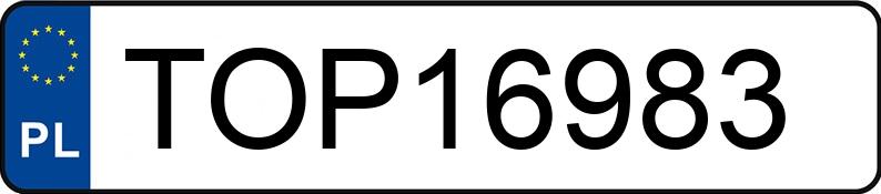 Numer rejestracyjny TOP 16983 posiada IVECO 35-10 V - TOP16983