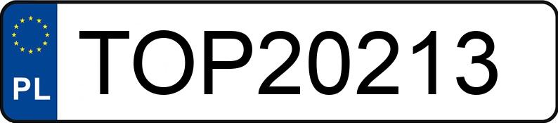Registreringsnummeret TOP 20213 har VOLKSWAGEN Passat GP 2.0 MR`00 E3 Basis 4MOTION - TOP20213