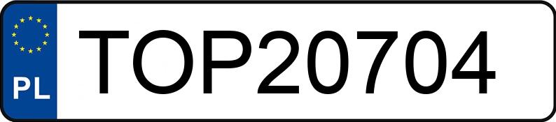 Numer rejestracyjny TOP 20704 posiada OPEL Corsa C 1.0 MR`00 E3 Comfort - TOP20704