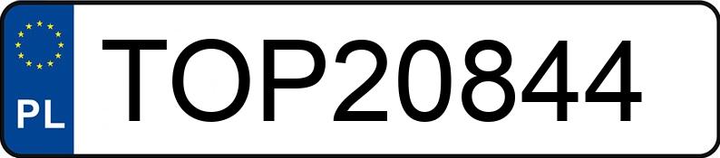 Numer rejestracyjny TOP 20844 posiada LAND ROVER Freelander II 2.2 TD MR`07 E4 HSE Aut. - TOP20844