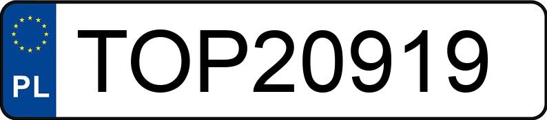 Numer rejestracyjny TOP 20919 posiada LEXUS RC 300 MR`14 E6 Prestige - TOP20919 Numer rejestracyjny TOP 20919 posiada LEXUS RC 300 MR`14 E6 Prestige - TOP20919