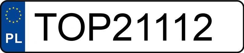 Numer rejestracyjny TOP 21112 posiada BMW 530 D - TOP21112