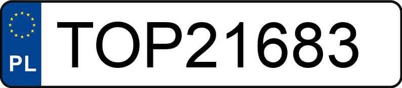 Numer rejestracyjny TOP 21683 posiada MERCEDES-BENZ C 180 - TOP21683