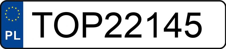 Numer rejestracyjny TOP 22145 posiada VOLKSWAGEN Polo V 1.2 MR`09 E5 Comfortline - TOP22145 Numer rejestracyjny TOP 22145 posiada VOLKSWAGEN Polo V 1.2 MR`09 E5 Comfortline - TOP22145