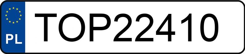 Numer rejestracyjny TOP 22410 posiada JAGUAR XF 2.7 Diesel MR`08 E4 Premium Luxury - TOP22410