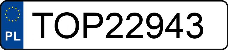 Numer rejestracyjny TOP 22943 posiada AUDI A5 Coupe 2.7 TDi DPF MR`07 E4 B8 A5 Coupe 2.7 TDi DPF MR`07 E4 B8 - TOP22943