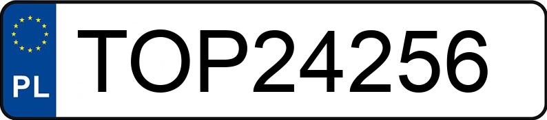 Numer rejestracyjny TOP 24256 posiada AUDI A7 SPORTBACK - TOP24256 Numer rejestracyjny TOP 24256 posiada AUDI A7 SPORTBACK - TOP24256