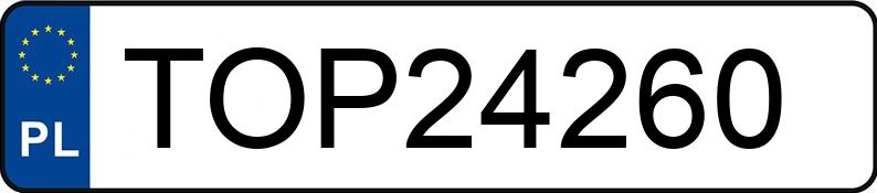 Numer rejestracyjny TOP 24260 posiada MERCEDES-BENZ C 250 CDI BlueEFFICIENCY MR`11 E5 204 C 250 CDI BlueEFFICIENCY MR`11 E5 204 - TOP24260