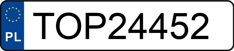 Numer rejestracyjny TOP 24452 posiada PEUGEOT 407 SW 1.8 MR`04 E3 Premium 125 - TOP24452