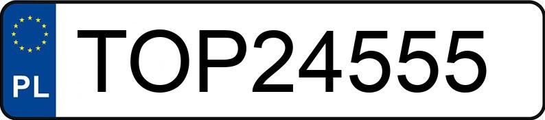 Numer rejestracyjny TOP 24555 posiada MERCEDES-BENZ 213 Sprinter CDI MR`13 E5 3.2t 213 Sprinter CDI MR`13 E5 3.2t - TOP24555