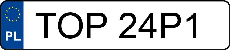 Numer rejestracyjny TOP 24P1 posiada AUTOSAN D-47 - TOP24P1 Numer rejestracyjny TOP 24P1 posiada AUTOSAN D-47 - TOP24P1