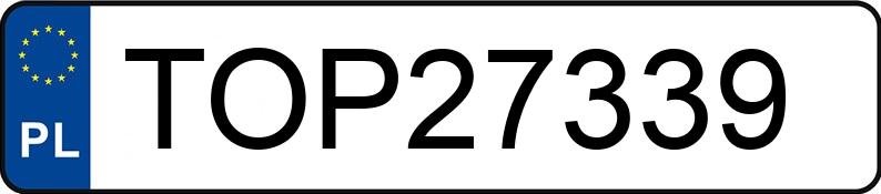 Numer rejestracyjny TOP 27339 posiada BMW 316 1.6 KAT - TOP27339 Numer rejestracyjny TOP 27339 posiada BMW 316 1.6 KAT - TOP27339