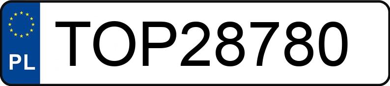 Numer rejestracyjny TOP 28780 posiada MERCEDES-BENZ A 180 BlueEFFICIENCY MR`12 E5 176 - TOP28780
