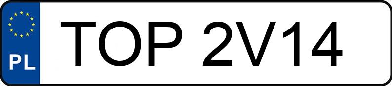 Numer rejestracyjny TOP 2V14 posiada OPEL Astra Classic II 1.4 MR`04 E4 Astra Classic II 1.4 MR`04 E4 - TOP2V14