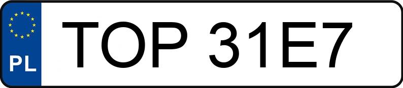 Numer rejestracyjny TOP 31E7 posiada ROMET MOTORS SK125-12A SK125-12A - TOP31E7