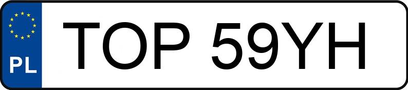 Numer rejestracyjny TOP 59YH posiada SEAT Leon 1.4 MR`99 E3 1M Stella - TOP59YH
