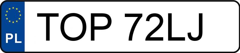 Numer rejestracyjny TOP 72LJ posiada VOLKSWAGEN Passat B5 1.6 MR`96 E2 Comfortline - TOP72LJ
