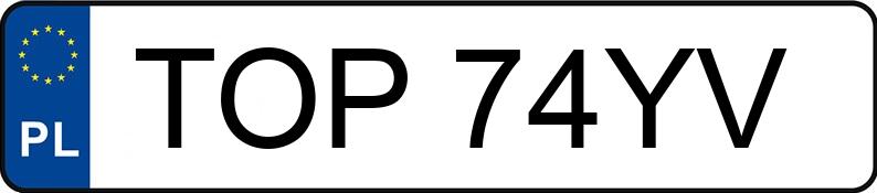Numer rejestracyjny TOP 74YV posiada AUDI A4 1.8 - TOP74YV Numer rejestracyjny TOP 74YV posiada AUDI A4 1.8 - TOP74YV