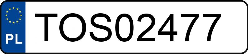 Numer rejestracyjny TOS 02477 posiada VOLVO S60 2.4 D5 MR`05 E4 Summum M6 - TOS02477