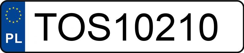Numer rejestracyjny TOS 10210 posiada VOLVO XC 70 - TOS10210 Numer rejestracyjny TOS 10210 posiada VOLVO XC 70 - TOS10210