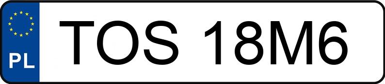 Numer rejestracyjny TOS 18M6 posiada URSUS C 330 - TOS18M6