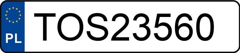 Numer rejestracyjny TOS 23560 posiada AUDI A3 1.6 Kat. MR`96 8L Ambition - TOS23560