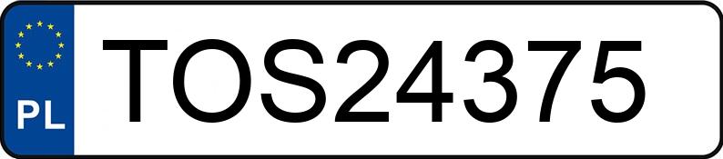 Numer rejestracyjny TOS 24375 posiada HYUNDAI I 30 - TOS24375