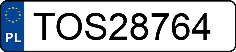 Numer rejestracyjny TOS 28764 posiada AUDI A4 Avant 1.9 TDi Kat. MR`00 E3 8E A4 Avant 1.9 TDi Kat. MR`00 E3 8E - TOS28764