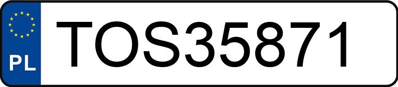 Numer rejestracyjny TOS 35871 posiada BMW 316 - TOS35871 Numer rejestracyjny TOS 35871 posiada BMW 316 - TOS35871