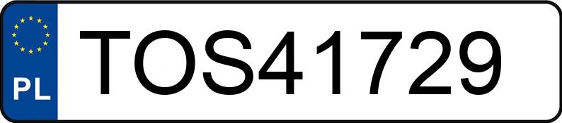 Numer rejestracyjny TOS 41729 posiada OPEL ASTRA-G - TOS41729 Numer rejestracyjny TOS 41729 posiada OPEL ASTRA-G - TOS41729