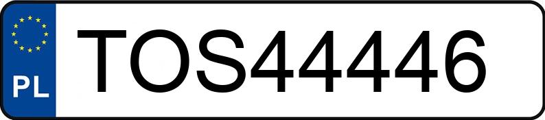 Numer rejestracyjny TOS 44446 posiada BMW 735 - TOS44446 Numer rejestracyjny TOS 44446 posiada BMW 735 - TOS44446