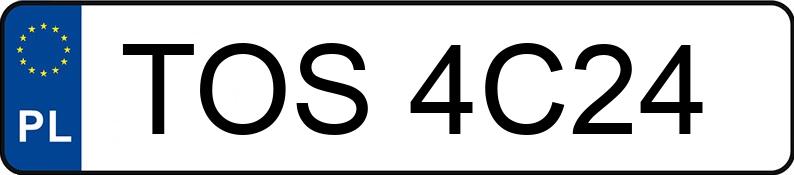 Numer rejestracyjny TOS 4C24 posiada MITSUBISHI CARISMA - TOS4C24 Numer rejestracyjny TOS 4C24 posiada MITSUBISHI CARISMA - TOS4C24