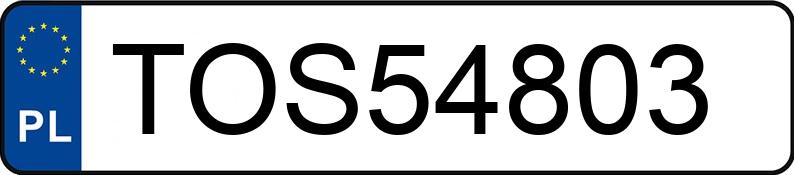 Numer rejestracyjny TOS 54803 posiada FORD Focus 1.6 Kat. MR`98 Ambiente - TOS54803