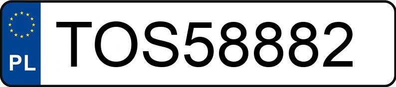 Numer rejestracyjny TOS 58882 posiada OPEL Corsa C 1.0 MR`00 E3 Cosmo - TOS58882